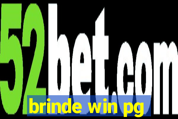 brinde win pg